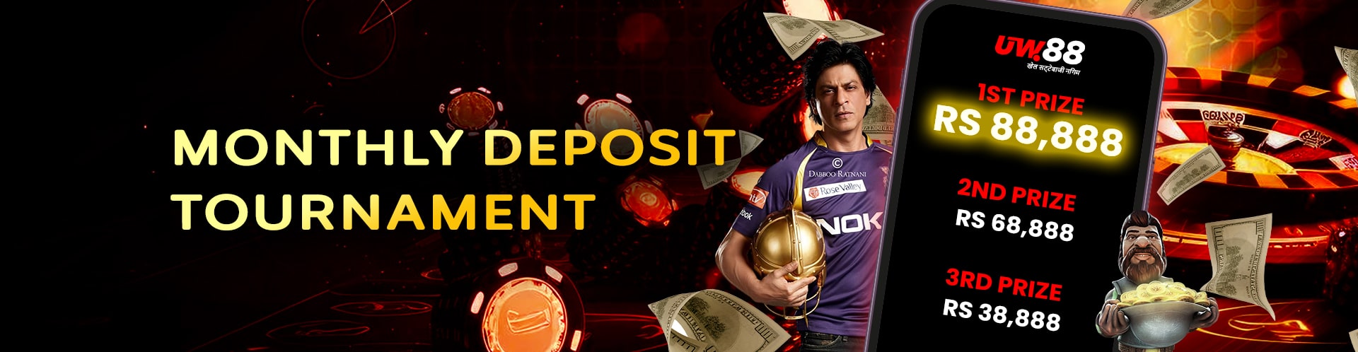 Promotion Banner - Monthly Deposit Tournament