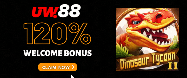 UW88 120% Deposit Bonus- Dinosaur Tycoon 2