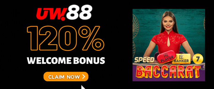 UW88 120% Deposit Bonus- Speed Baccarat